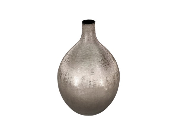 VERGE 1 ΒΑΖΟ 22x22x35cm ΑΛΟΥΜΙΝΙΟ SMOKE BLACK