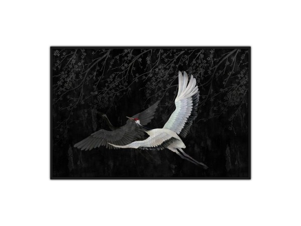 CRANE ΠΙΝΑΚΑΣ ΔΙΑΚΟΣΜΗΣΗΣ 123x83x5cm ΚΑΜΒΑΣ ΜΑΥΡΟ ΓΚΡΙ ΞΥΛΟ ΛΕΥΚΟ CRANE ΠΙΝΑΚΑΣ ΔΙΑΚΟΣΜΗΣΗΣ 123x83x5cm ΚΑΜΒΑΣ ΜΑΥΡΟ ΓΚΡΙ ΞΥΛΟ ΛΕΥΚΟ