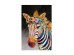 ZEBRA ΠΙΝΑΚΑΣ ΔΙΑΚΟΣΜΗΣΗΣ 80x120x4cm ΚΑΜΒΑΣ ΠΟΛΥΧΡΩΜΟ