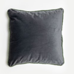 NUIT ΔΙΑΚΟΣΜΗΤΙΚΟ ΜΑΞΙΛΑΡΙ 45x45cm ΒΕΛΟΥΔΟ ΑΝΘΡΑΚΙ