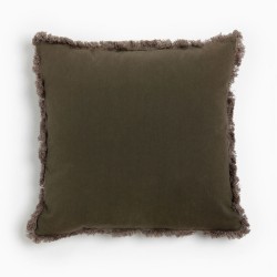 OLIVEN ΔΙΑΚΟΣΜΗΤΙΚΟ ΜΑΞΙΛΑΡΙ 45x45cm ΥΦΑΣΜΑ ΛΑΔΙ POLYESTER