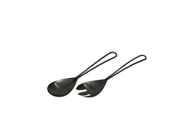 MATT SET ΣΕΡΒΙΡΙΣΜΑΤΟΣ ΣΑΛΑΤΑΣ 29x7x2cm ΑΤΣΑΛΙ ΜΑΥΡΟ MATT SET ΣΕΡΒΙΡΙΣΜΑΤΟΣ ΣΑΛΑΤΑΣ 29x7x2cm ΑΤΣΑΛΙ ΜΑΥΡΟ