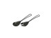 MATT SET ΣΕΡΒΙΡΙΣΜΑΤΟΣ ΣΑΛΑΤΑΣ 29x7x2cm ΑΤΣΑΛΙ ΜΑΥΡΟ MATT SET ΣΕΡΒΙΡΙΣΜΑΤΟΣ ΣΑΛΑΤΑΣ 29x7x2cm ΑΤΣΑΛΙ ΜΑΥΡΟ