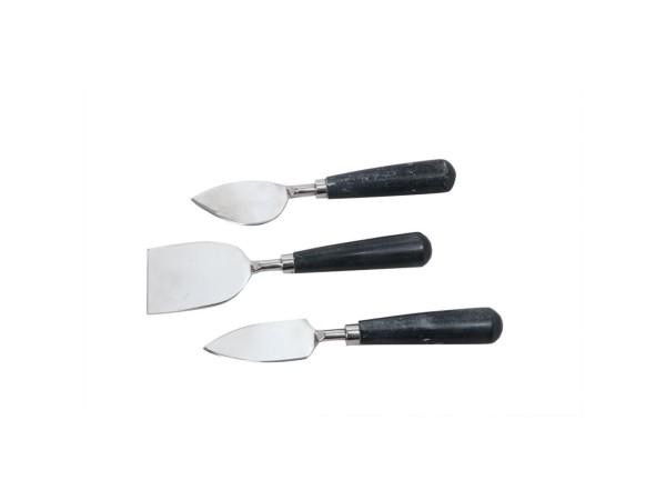 MARMO SET ΣΕΡΒΙΡΙΣΜΑΤΟΣ ΤΥΡΙΩΝ SET 3ΤΜΧ 18x5x2cm ΑΤΣΑΛΙ ΜΑΥΡΟ ΜΑΡΜΑΡΟ MARMO SET ΣΕΡΒΙΡΙΣΜΑΤΟΣ ΤΥΡΙΩΝ SET 3ΤΜΧ 18x5x2cm ΑΤΣΑΛΙ ΜΑΥΡΟ ΜΑΡΜΑΡΟ