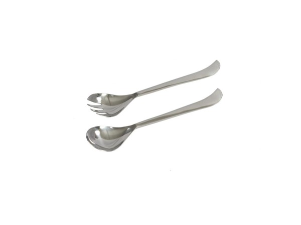 CURVE SET ΣΕΡΒΙΡΙΣΜΑΤΟΣ ΣΑΛΑΤΑΣ 28x6x2cm ΑΤΣΑΛΙ ΑΣΗΜΙ CURVE SET ΣΕΡΒΙΡΙΣΜΑΤΟΣ ΣΑΛΑΤΑΣ 28x6x2cm ΑΤΣΑΛΙ ΑΣΗΜΙ
