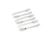 CURVE ΠΙΡΟΥΝΙ ΓΛΥΚΟΥ SET 6TMX 13x2x1cm ΑΤΣΑΛΙ ΑΣΗΜΙ