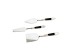 ROYAL SET ΣΕΡΒΙΡΙΣΜΑΤΟΣ ΤΥΡΙΩΝ SET 3ΤΜΧ 17x5x1cm ΑΤΣΑΛΙ ΜΑΥΡΟ RESIN