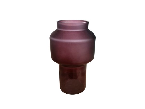 ZEME ΒΑΖΟ 15x15x24cm ΓΥΑΛΙ ΜΠΟΡΝΤΩ ZEME ΒΑΖΟ 15x15x24cm ΓΥΑΛΙ ΜΠΟΡΝΤΩ