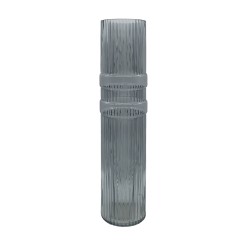 BAGUE ΒΑΖΟ 10x10x45cm ΓΥΑΛΙ ΓΑΛΑΖΙΟ