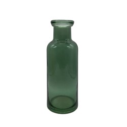 JARDIN ΜΠΟΥΚΑΛΑ 9x9x26cm ΓΥΑΛΙ ΠΡΑΣΙΝΟ