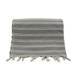 AMMOS 1 ΡΙΧΤΑΡΙ ΔΙΑΚΟΣΜΗΤΙΚΟ 150x210cm ΒΑΜΒΑΚΙ ΜΠΕΖ