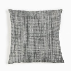 FLOW ΔΙΑΚΟΣΜΗΤΙΚΟ ΜΑΞΙΛΑΡΙ 60x60cm ΒΑΜΒΑΚΙ ΓΚΡΙ ΣΚΟΥΡΟ