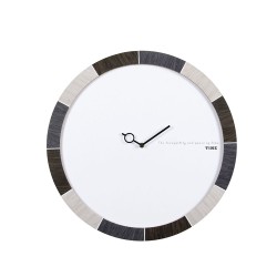 SHADES GREY ΡΟΛΟΪ ΤΟΙΧΟΥ 50x50x5cm MDF ΛΕΥΚΟ ΓΚΡΙ ΑΝΘΡΑΚΙ