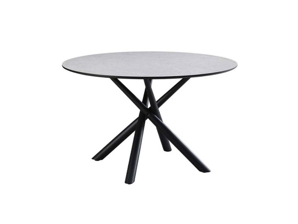 VOTSALO ΤΡΑΠΕΖΙ STONE ΓΚΡΙ 120x120x75cm VOTSALO ΤΡΑΠΕΖΙ STONE ΓΚΡΙ 120x120x75cm