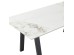 NOTTE ΤΡΑΠΕΖΙ ΛΕΥΚΟ ΠΕΤΡΑ ΜΑΥΡΟ 180x90x76cm NOTTE ΤΡΑΠΕΖΙ ΛΕΥΚΟ ΠΕΤΡΑ ΜΑΥΡΟ 180x90x76cm