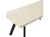 LITHOS ΤΡΑΠΕΖΙ BEIGE ΜΑΥΡΟ 160x80x76cm