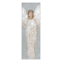 ANGELO ΠΙΝΑΚΑΣ ΔΙΑΚΟΣΜΗΣΗΣ 50x150x3cm ΚΑΜΒΑΣ ΓΚΡΙ ΛΕΥΚΟ ΞΥΛΟ
