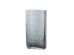 GRAVIR GREY ΒΑΖΟ 16x12x33cm ΓΥΑΛΙ ΓΚΡΙ