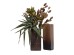 GRAVIR HONEY ΒΑΖΟ 16x12x44cm ΓΥΑΛΙ ΚΑΦΕ GRAVIR HONEY ΒΑΖΟ 16x12x44cm ΓΥΑΛΙ ΚΑΦΕ