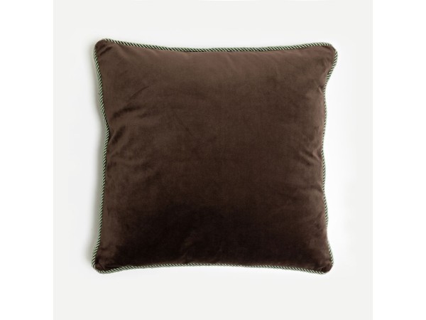 SOLID ΔΙΑΚΟΣΜΗΤΙΚΟ ΜΑΞΙΛΑΡΙ 50x50cm ΒΕΛΟΥΔΟ ΚΑΦΕ SOLID ΔΙΑΚΟΣΜΗΤΙΚΟ ΜΑΞΙΛΑΡΙ 50x50cm ΒΕΛΟΥΔΟ ΚΑΦΕ