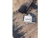 TERRA ΧΑΛΑΚΙ 60x90cm ΔΕΡΜΑ ΜΑΥΡΟ ΜΠΕΖ