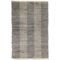 FISHBONE ΧΑΛΑΚΙ 60x90cm ΔΕΡΜΑ ΓΚΡΙ ΜΠΕΖ