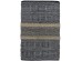 STRIPE ΧΑΛΑΚΙ 60x90cm ΔΕΡΜΑ ΓΚΡΙ ΜΠΕΖ STRIPE ΧΑΛΑΚΙ 60x90cm ΔΕΡΜΑ ΓΚΡΙ ΜΠΕΖ