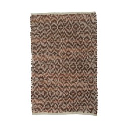ROMBO ΧΑΛΑΚΙ 60x90cm ΔΕΡΜΑ ΚΑΦΕ ΜΠΕΖ