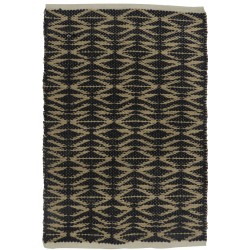 AFRICA ΧΑΛΑΚΙ 60x90cm ΓΙΟΥΤΑ ΜΑΥΡΟ ΜΠΕΖ ΒΑΜΒΑΚΙ