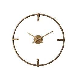 VETRO ΡΟΛΟΪ ΤΟΙΧΟΥ 60x60x5cm ΜΕΤΑΛΛΟ ΔΙΑΦΑΝΟ ΧΡΥΣΟ