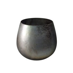 IREM ΒΑΣΗ ΡΕΣΩ 18x18x15cm ΓΥΑΛΙ ΓΚΡΙ