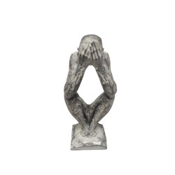 PENSEI 3 ΔΙΑΚΟΣΜΗΤΙΚΗ ΦΙΓΟΥΡΑ 9x8x21cm POLYRESIN ΑΣΗΜΙ