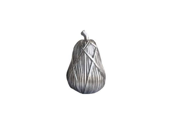 TRICOT POIRE ΔΙΑΚΟΣΜΗΤΙΚΟ ΑΧΛΑΔΙ 11x11x18cm POLYRESIN ΑΣΗΜΙ TRICOT POIRE ΔΙΑΚΟΣΜΗΤΙΚΟ ΑΧΛΑΔΙ 11x11x18cm POLYRESIN ΑΣΗΜΙ