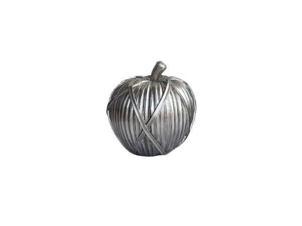 TRICOT POMME ΔΙΑΚΟΣΜΗΤΙΚΟ ΜΗΛΟ 13x13x14cm POLYRESIN ΑΣΗΜΙ