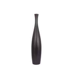 LEI ΒΑΖΟ 12x12x48cm ΚΕΡΑΜΙΚΟ ΑΝΘΡΑΚΙ ΜΑΤ