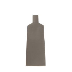 LUI ΒΑΖΟ 11x4x33cm ΚΕΡΑΜΙΚΟ ΓΚΡΙ ΜΑΤ