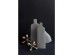 LUI ΒΑΖΟ 11x4x33cm ΚΕΡΑΜΙΚΟ ΓΚΡΙ ΜΑΤ