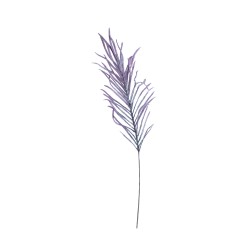 MAUVE ΚΛΑΔΙ ΤΕΧΝΗΤΟ 125cm EVA FOAM ΜΩΒ