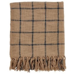 SAND ΡΙΧΤΑΡΙ ΔΙΑΚΟΣΜΗΤΙΚΟ 130x170cm ΒΑΜΒΑΚΙ CARAMEL ΜΑΥΡΟ POLYESTER