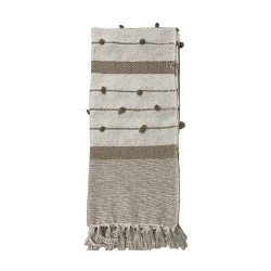 SAND ΡΙΧΤΑΡΙ ΔΙΑΚΟΣΜΗΤΙΚΟ 125x150cm ΒΑΜΒΑΚΙ CARAMEL ΜΠΕΖ