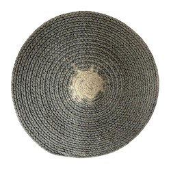 REEF ΣΟΥΠΛΑ ΣΤΡΟΓΓΥΛΟ 38x38x0.25cm ΒΑΜΒΑΚΙ ΧΑΚΙ ΜΠΕΖ POLYESTER
