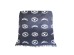 EYES GREY ΡΙΧΤΑΡΙ ΔΙΑΚΟΣΜΗΤΙΚΟ 130x170cm ΒΑΜΒΑΚΙ ΜΠΛΕ ΛΕΥΚΟ