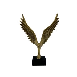 AMIG ΔΙΑΚΟΣΜΗΤΙΚΟ TOTEM 23x10x31cm POLYRESIN ΧΡΥΣΟ ΜΑΥΡΟ