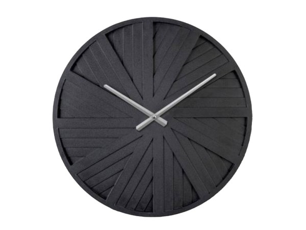 HAARLEM 1 ΡΟΛΟΪ ΤΟΙΧΟΥ 50x50x4cm MDF ΜΑΥΡΟ