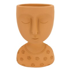 SKEPTICAL 2 ΚΑΣΠΩ 15x10x20cm POLYRESIN TERRACOTTA