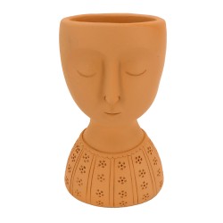 SKEPTICAL 3 ΚΑΣΠΩ 9x7x14cm POLYRESIN TERRACOTTA