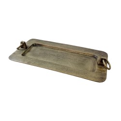 KLIPPE ΔΙΣΚΟΣ ΔΙΑΚΟΣΜΗΣΗΣ 50x25x6cm ΑΛΟΥΜΙΝΙΟ ΧΡΥΣΟ ΑΝΤΙΚΕ
