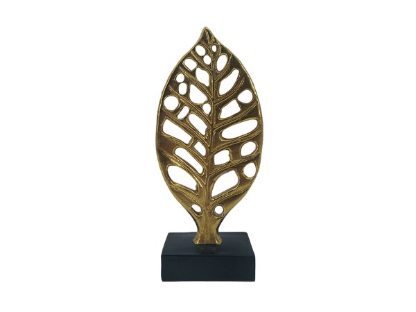 HERVA ΔΙΑΚΟΣΜΗΤΙΚΟ ΦΥΛΛΟ 11x5x23cm POLYRESIN ΧΡΥΣΟ ΜΑΥΡΟ HERVA ΔΙΑΚΟΣΜΗΤΙΚΟ ΦΥΛΛΟ 11x5x23cm POLYRESIN ΧΡΥΣΟ ΜΑΥΡΟ