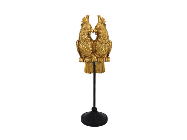 SAMGAI ΔΙΑΚΟΣΜΗΤΙΚΟ ΠΑΠΑΓΑΛΟΣ 10x8x30cm POLYRESIN ΧΡΥΣΟ ΜΑΥΡΟ SAMGAI ΔΙΑΚΟΣΜΗΤΙΚΟ ΠΑΠΑΓΑΛΟΣ 10x8x30cm POLYRESIN ΧΡΥΣΟ ΜΑΥΡΟ