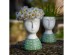 IPAMO GREEN ΚΑΣΠΩ 9x7x14cm POLYRESIN ΛΕΥΚΟ ΜΕΝΤΑ